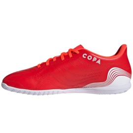 Kopačky Adidas Copa Sense.4 In M FY6181 červený pomeranče a červené