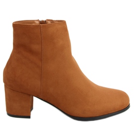 Camel MM788 Velbloudí boty na vysokém podpatku hnědý Camel MM788 Velbloudí boty na vysokém podpatku hnědý