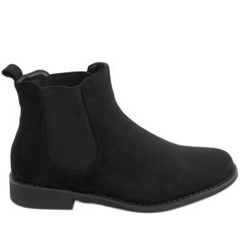 Černé boty Jodhpur SP99 Black černá Černé boty Jodhpur SP99 Black černá