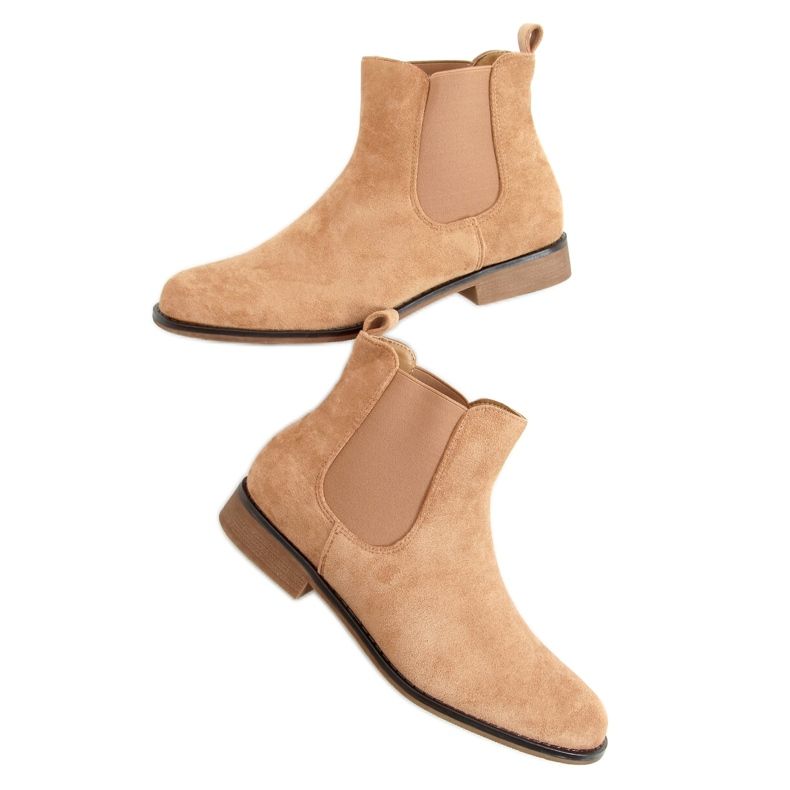 Boty Jodhpur, béžová SP99 Khaki béžový