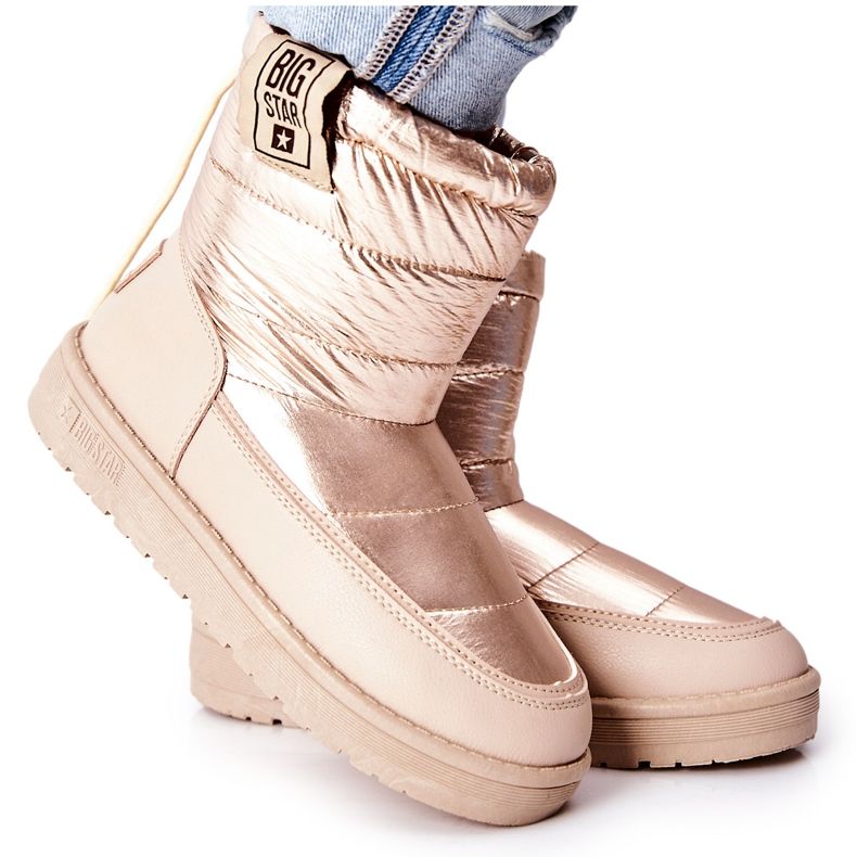 Dámské sněhule Big Star II274121 Béžová béžový