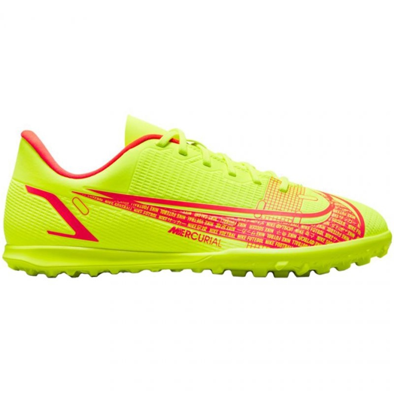 Kopačky Nike Mercurial Vapor 14 Club Tf Jr CV0945 760 žlutá žluté Kopačky Nike Mercurial Vapor 14 Club Tf Jr CV0945 760 žlutá žluté