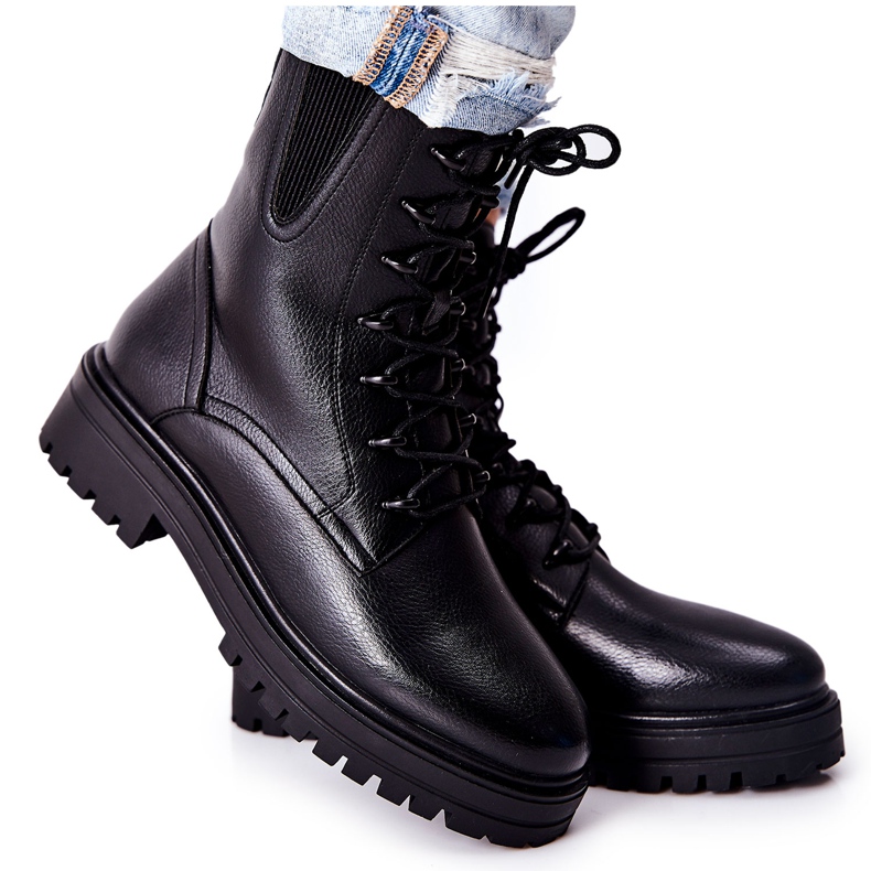 Boty Workers Insulated Sergio Leone Black TR756 černá