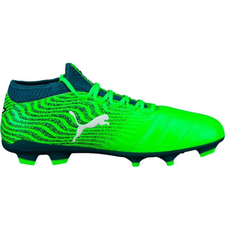 Kopačky Puma One 18.3 Fg M 104538 04 vícebarevný zelená Kopačky Puma One 18.3 Fg M 104538 04 vícebarevný zelená