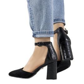 Černé lodičky na post Natalie černá