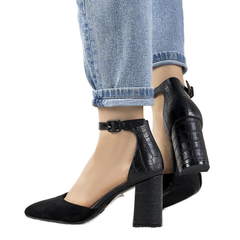 Černé lodičky na post Natalie černá