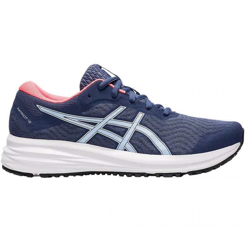 Běžecké boty Asics Patriot 12 W 1012A705 410 modrý Běžecké boty Asics Patriot 12 W 1012A705 410 modrý