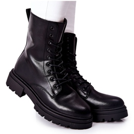 PE1 Vysoké boty Workers Black Rozelle černá