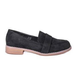 Černí páni na ploché patě Georgia černý