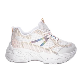 Béžové tenisky se silnou podrážkou Alice béžový bílý Béžové tenisky se silnou podrážkou Alice béžový bílý