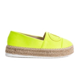 Pretty Woman neonově zelené espadrilky zelený
