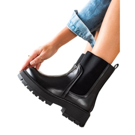 Seastar Chelsea Boty Na Módní Platformě černý