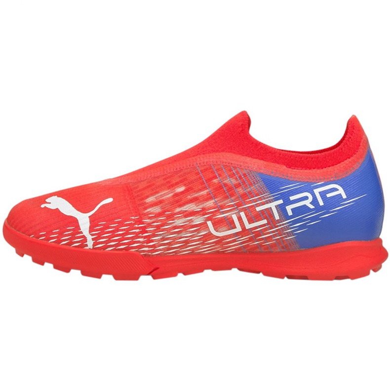 Kopačky Puma Ultra 3.3 Tt Jr 106531 01 pomeranče a červené