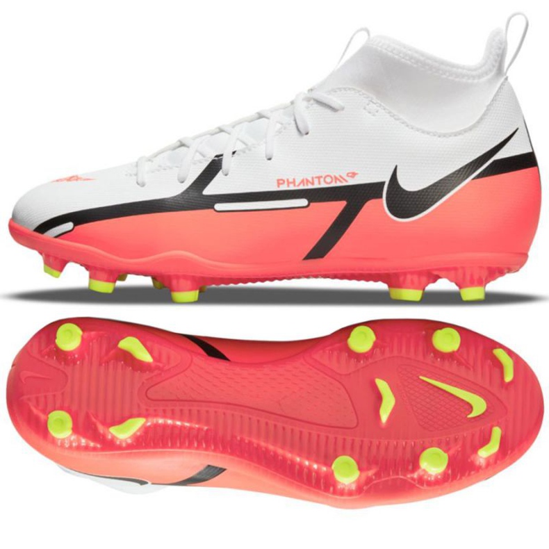 Kopačky Nike Phantom GT2 Club Dynamic Fit FG / MG Jr DC0822 167 vícebarevný bílý Kopačky Nike Phantom GT2 Club Dynamic Fit FG / MG Jr DC0822 167 vícebarevný bílý