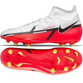 Kopačky Nike Phantom GT2 Club Dynamic Fit FG / MG M DC0819 167 žlutá, bílá, vícebarevná bílý