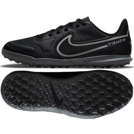 Kopačky Nike Tiempo Legend 9 Club Tf Jr DA1334 004 černý černý