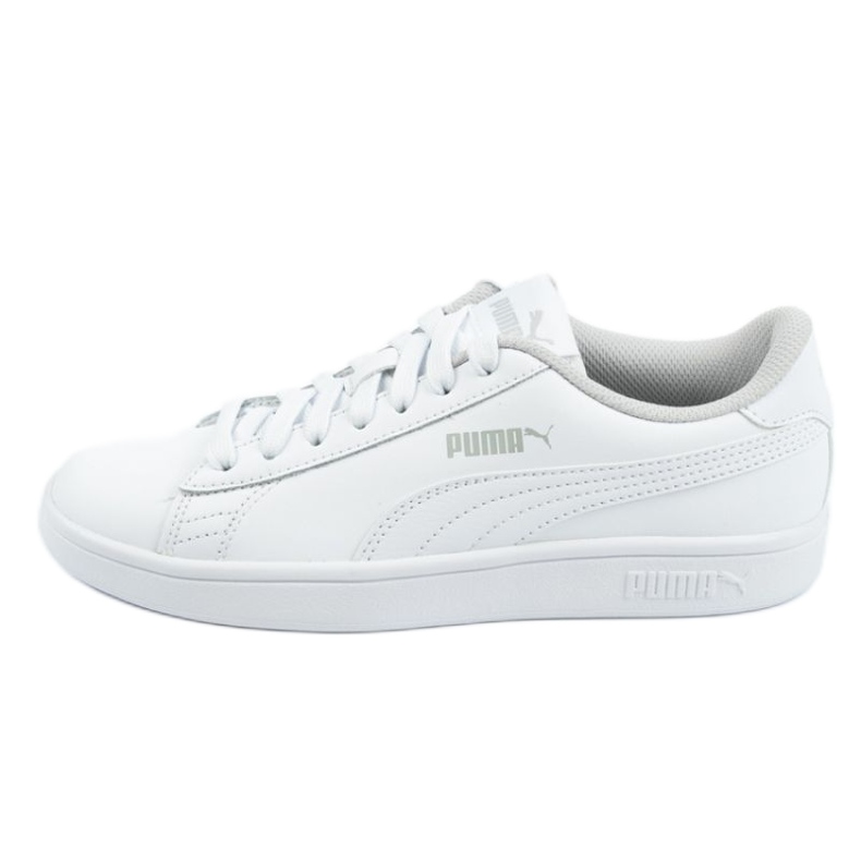 Puma Smash V2 Jr 365170 02 bílý modrý