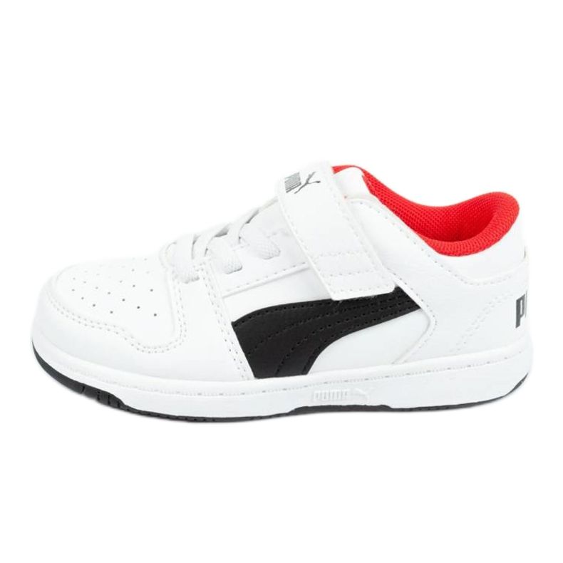 Puma Rebound Jr 370493 01 bílý černá