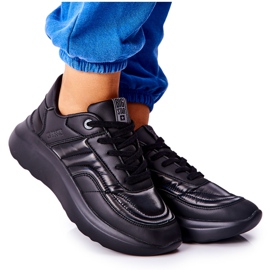 Dámská sportovní obuv Memory Foam Big Star II274332 Černá černý