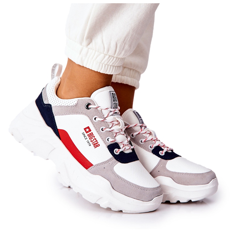 Sportovní obuv Tenisky Big Star II274283 bílá bílý