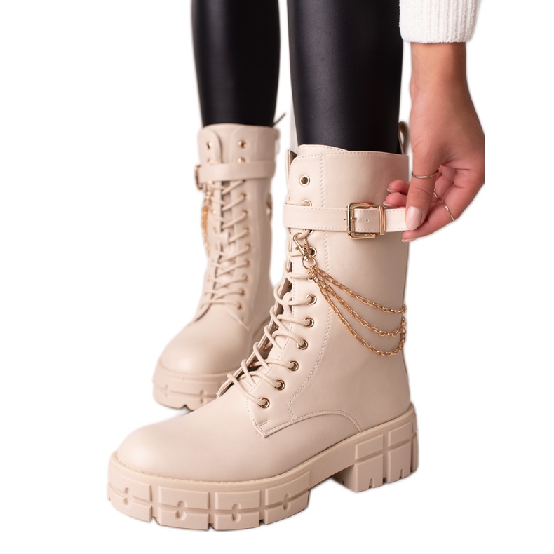 Seastar Vysokí pracovníci s řetězem béžový