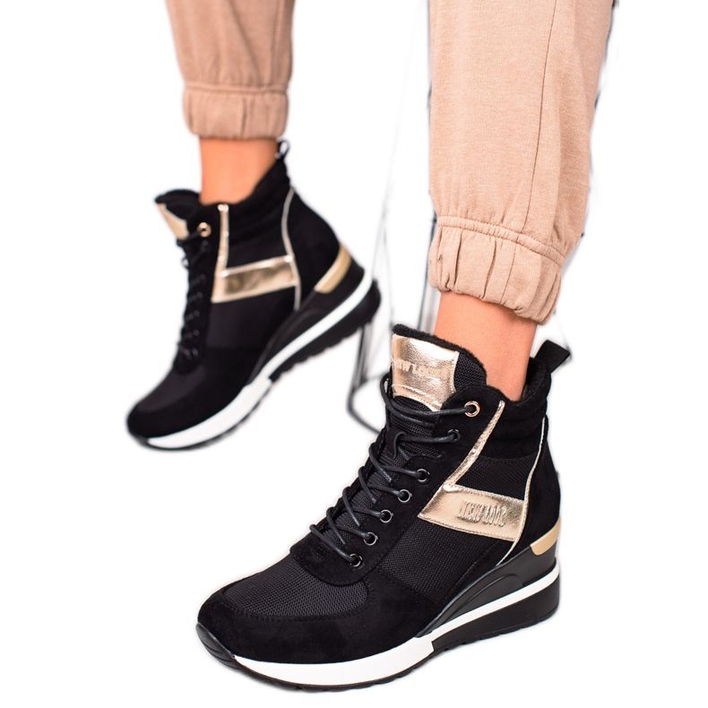 W. Potocki Tenisky Na Klínu Potocki černá