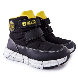 Dětské sněhule Memory Foam Big Star II374070 Černá černý