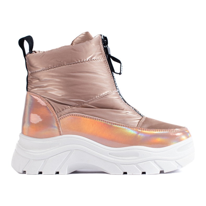 Sněhule na platformě VINCEZA zlatý