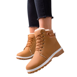 TRENDI Velbloudí lovci s oteplováním hnědý TRENDI Velbloudí lovci s oteplováním hnědý