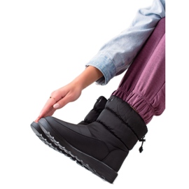 Neformální sněhové boty VINCEZA černý