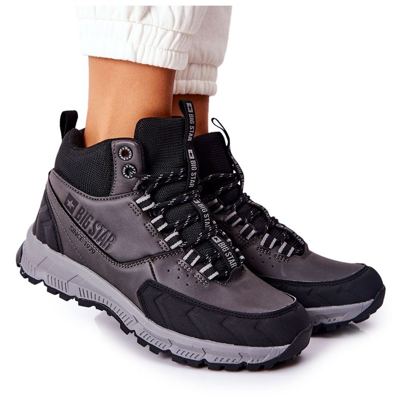 Trekové boty Big Star II274454 Black černá