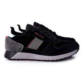 Pánské sportovní boty Cross Jeans černé II1R4009C černý