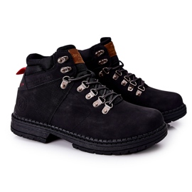 Pánské trekové boty Cross Jeans EE1R4028C černé černý
