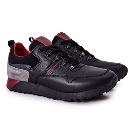Pánské sportovní boty Memory Foam Big Star Black II174090 černý