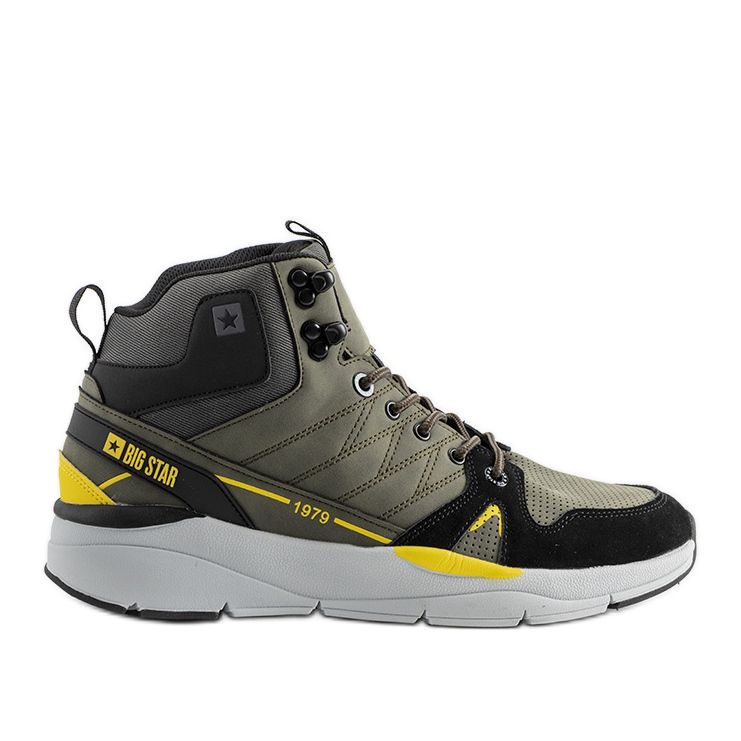 Zelené pánské tenisky Big Star zelená Zelené pánské tenisky Big Star zelená