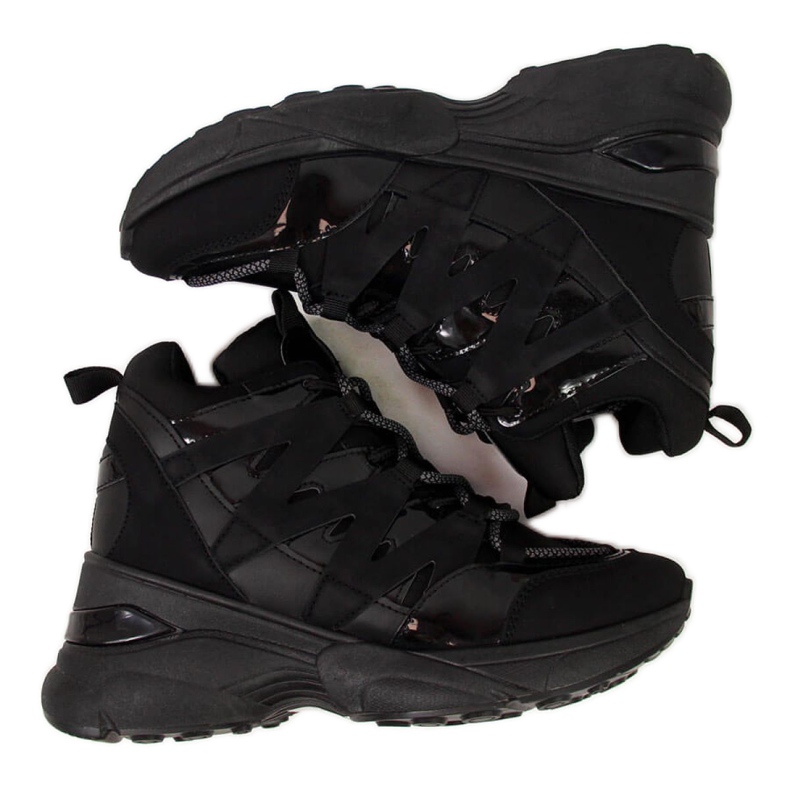 Klínové tenisky Potocki W WOL37 černé černá