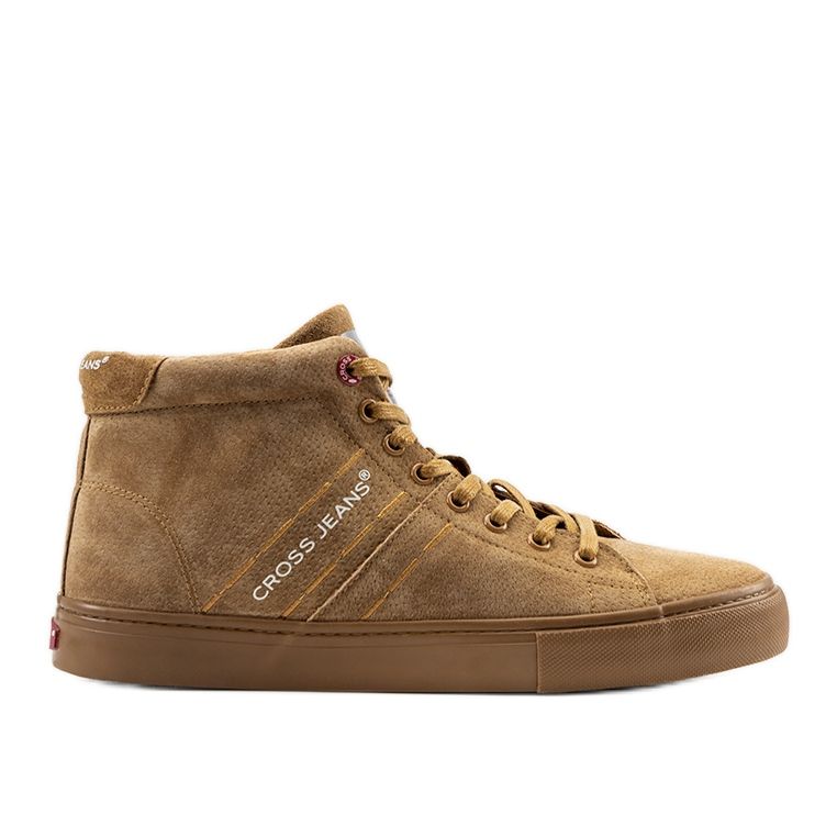Hnědé pánské tenisky Cross Jeans Raya hnědý