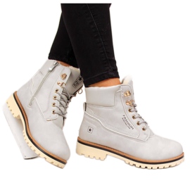 Dámské zateplené boty Novinky W EVE249B šedá Dámské zateplené boty Novinky W EVE249B šedá