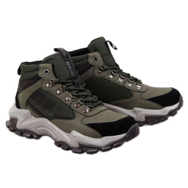 Khaki boty Big Star M INT1625A zelený