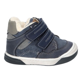 Boty Sportowe se suchým zipem American Club XD17 / 21 Navy blue námořnická modř