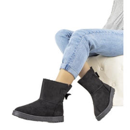 Černé zimní boty pro ženy Cross Jeans Lomeli černý