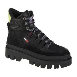 Hybridní bota Tommy Hilfiger Jeans W EN0EN01596-BDS černý