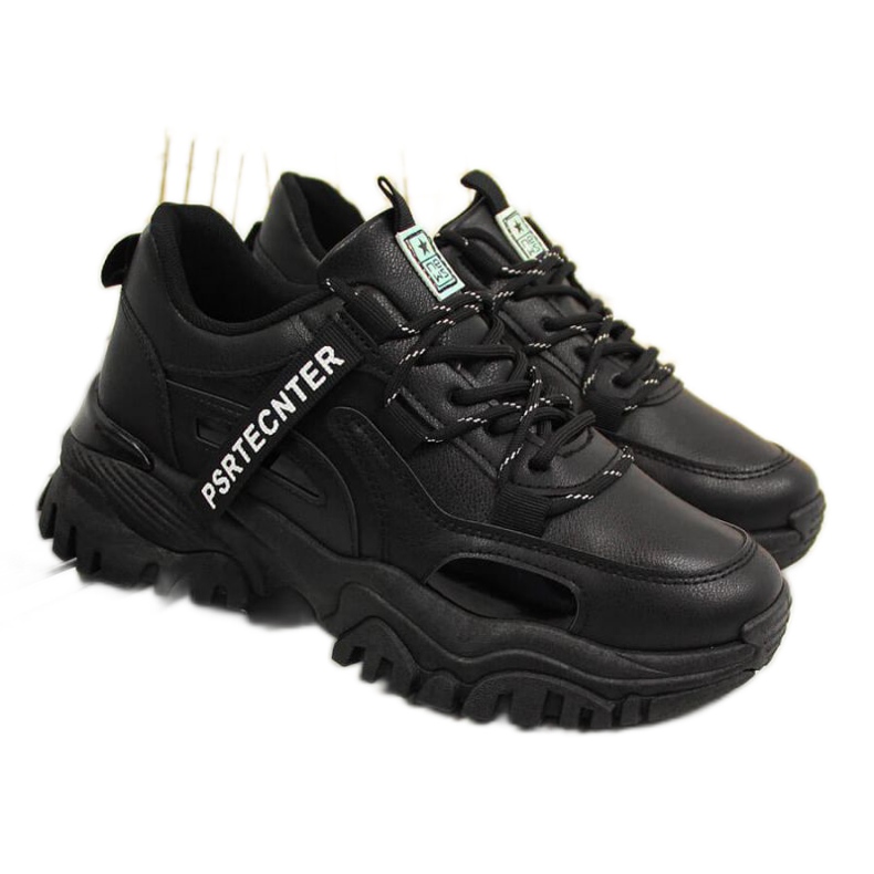 Tenisky na silné podrážce Novinky W EVE258A černé černá