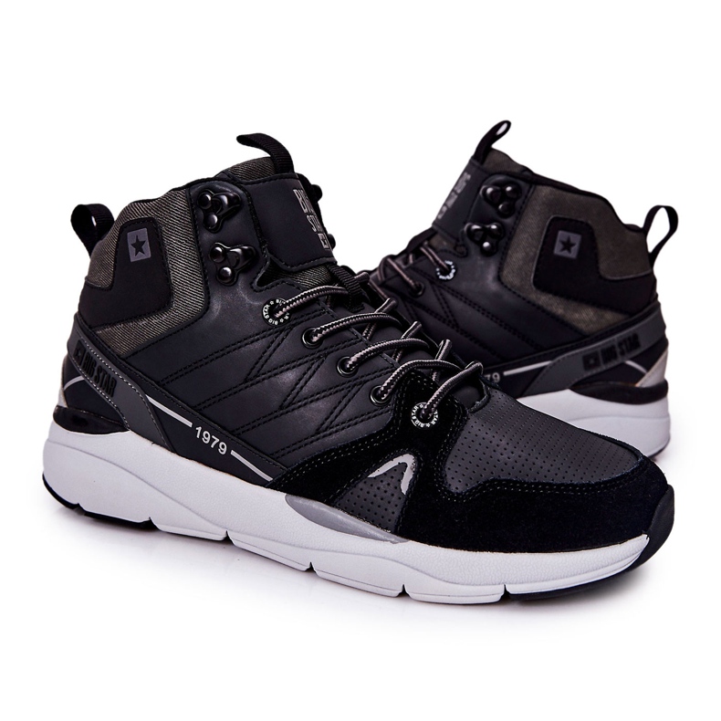 Pánské sportovní boty Big Star II174223 černé černá