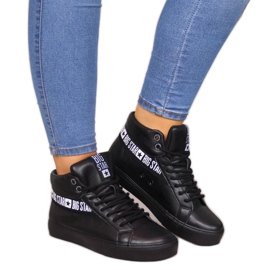 High-top trenéři Big Star W EE274355 černá černý