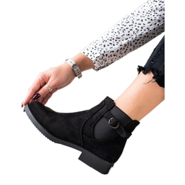 J. Star Klasické teplé boty černý