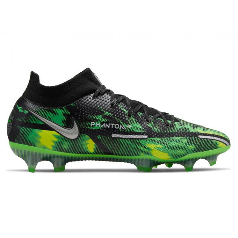 Kopačky Nike Phantom GT2 Elite Df Sw Fg M DM0731-003 vícebarevný zelená