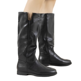 Černé klínové boty Zavala černý