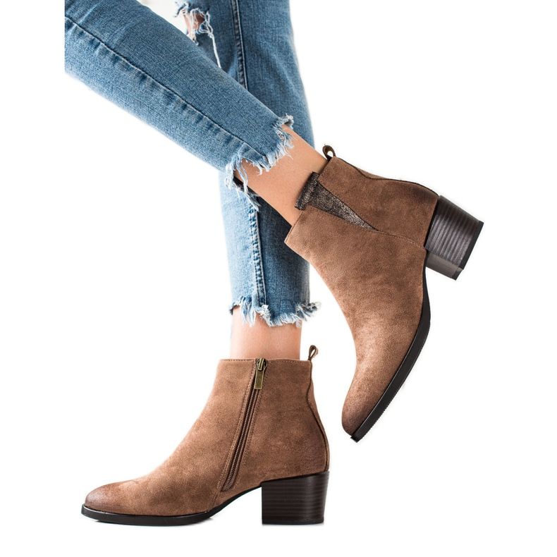 W. Potocki Neformální hnědé boty Potocki hnědý