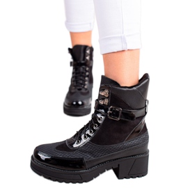 Queen Vivi Styloví černí dělníci černý